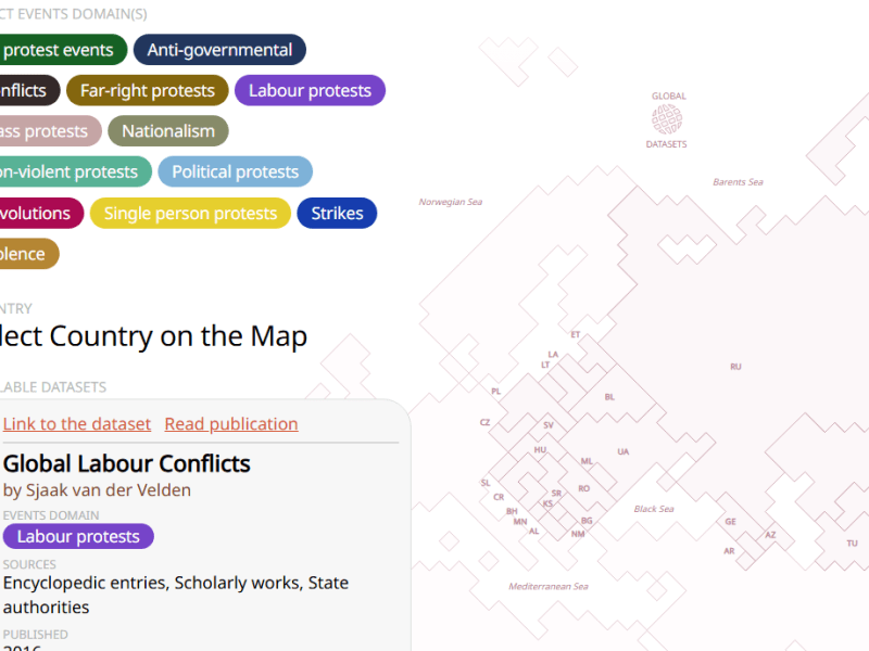 Dataset: Protest Event&nbsp;Analysis